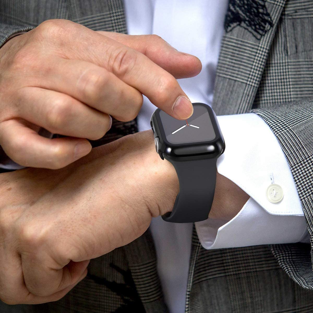 Crystal ™ - Protector de pantalla Apple Watch con vidrio templado - ENGLA Chile ®