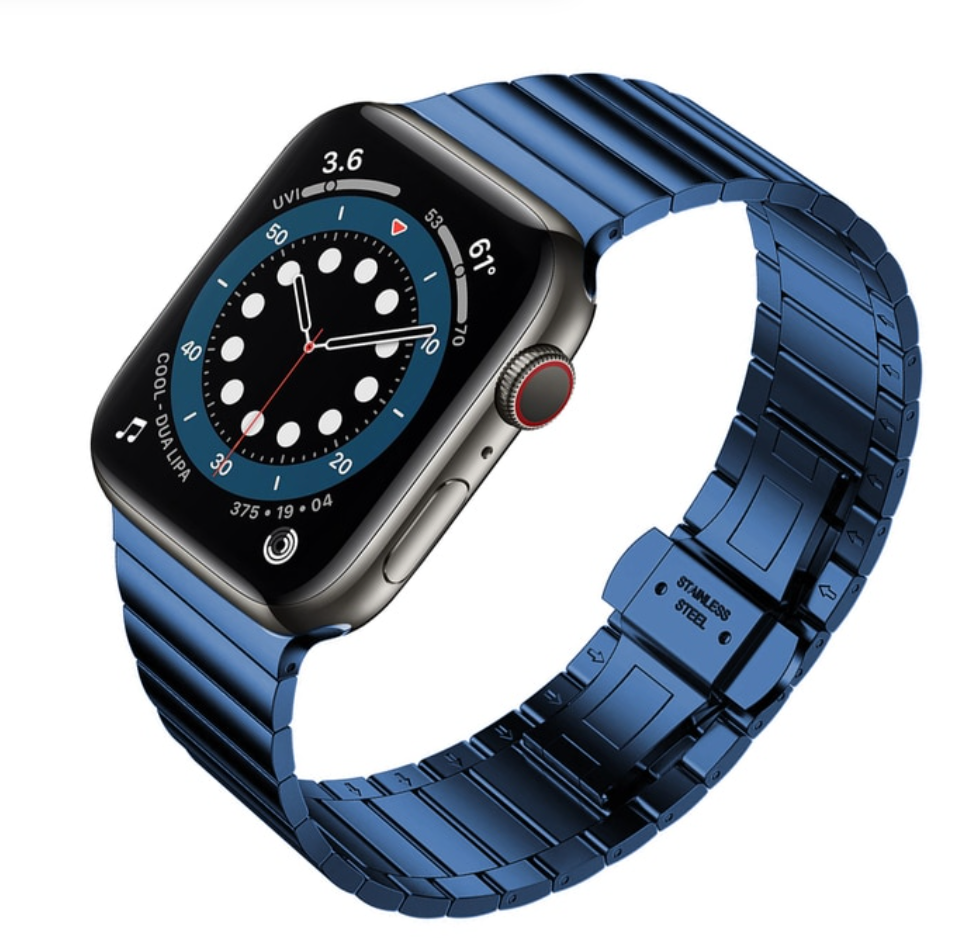 Horus ™ - Correa para Apple Watch metálica - ENGLA Chile ® blue / 38mm