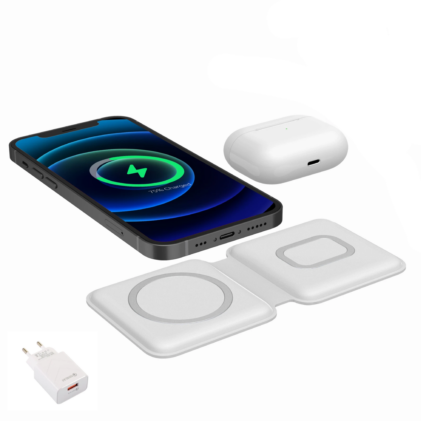 Cargador inalámbrico AlphaDuo™ 2 - ENGLA Chile ®
