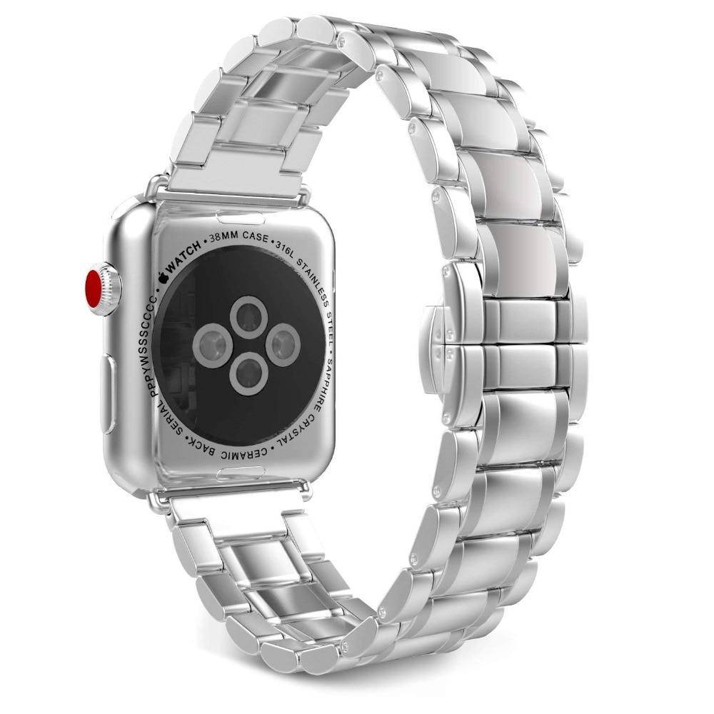Exclusiva correa de lujo Apple metálica con incrustaciones de colores - ENGLA Chile ®