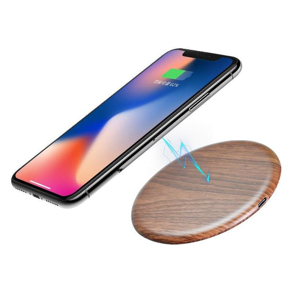OrangePad™ cargador rápido Wireless Wooden Series