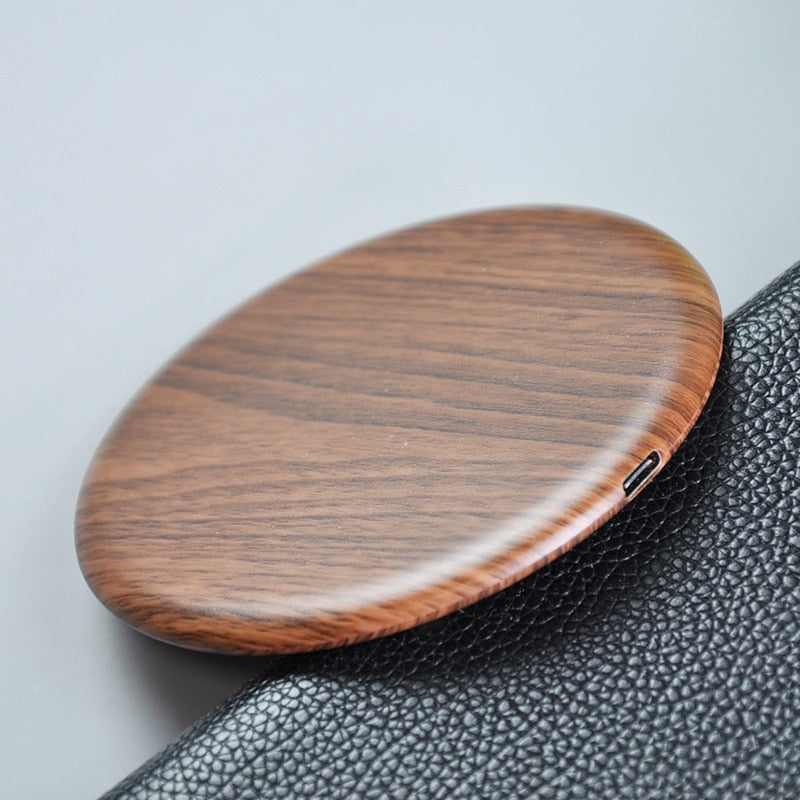 OrangePad™ cargador rápido Wireless Wooden Series - ENGLA Chile ®