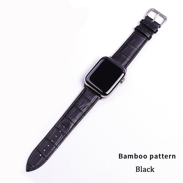 Correa de cuero para Apple Watch - ENGLA Chile ® black / 38mm or 40mm