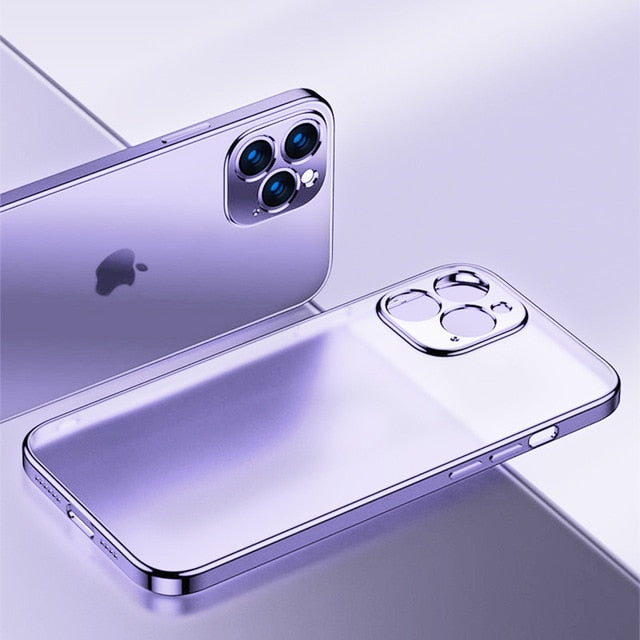 Funda Aurora™ matte series - ENGLA Chile ® iPhone 12 / Lila