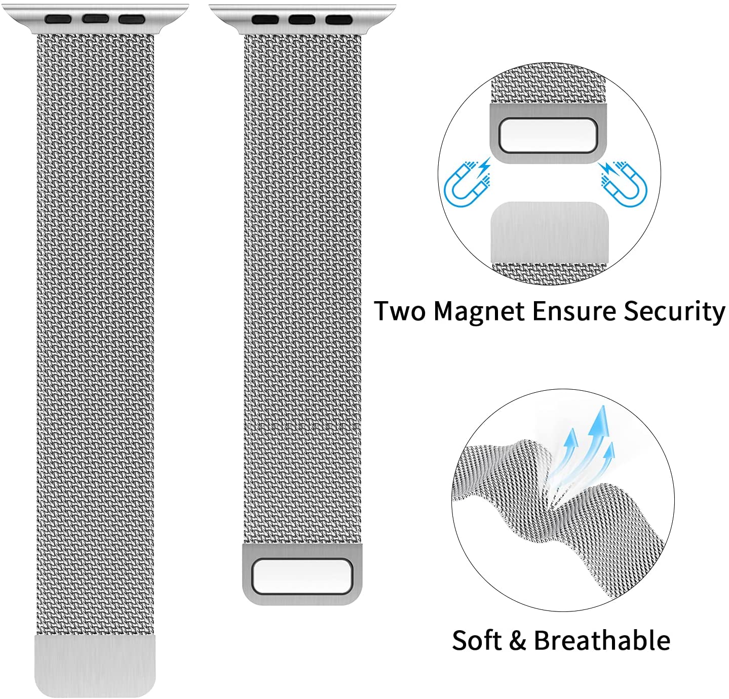 Razor ™ - Correa magnética para Apple Watch - ENGLA Chile ®