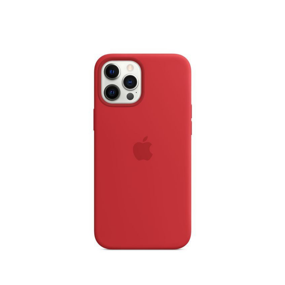 Funda de silicona MagSafe para iPhone 12 - 13 series - ENGLA Chile ® iPhone 12 Mini / Red