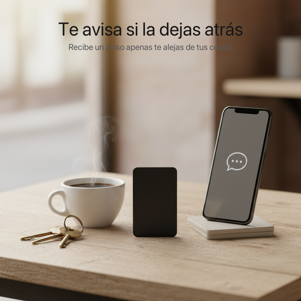 Te avisa si la dejas atrás