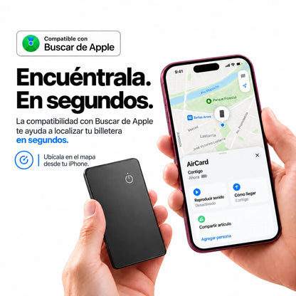AirCard — Tarjeta Rastreadora para Apple Find My