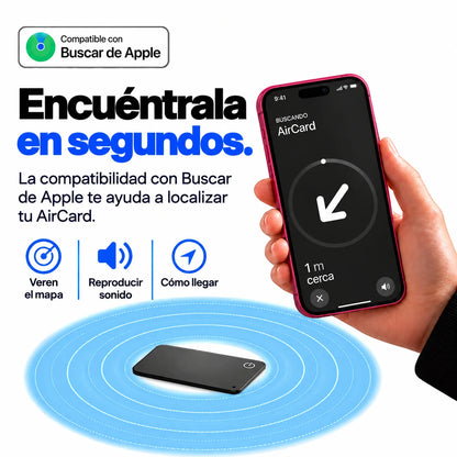 AirCard — Tarjeta Rastreadora para Apple Find My