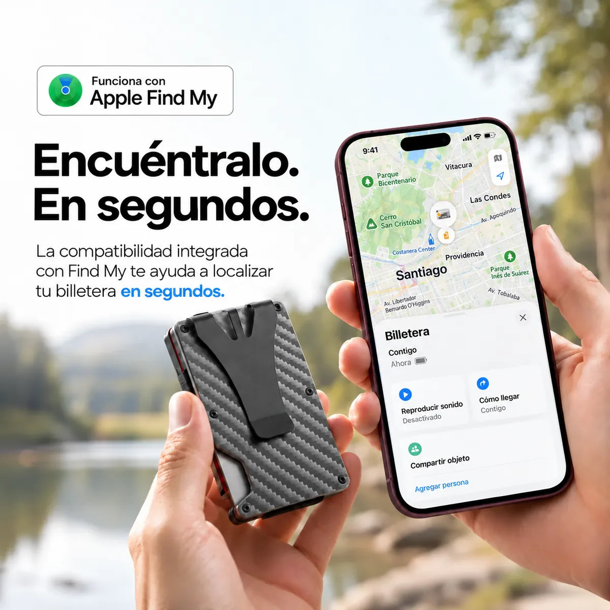 AirWallet — Billetera Inteligente con Apple Find My