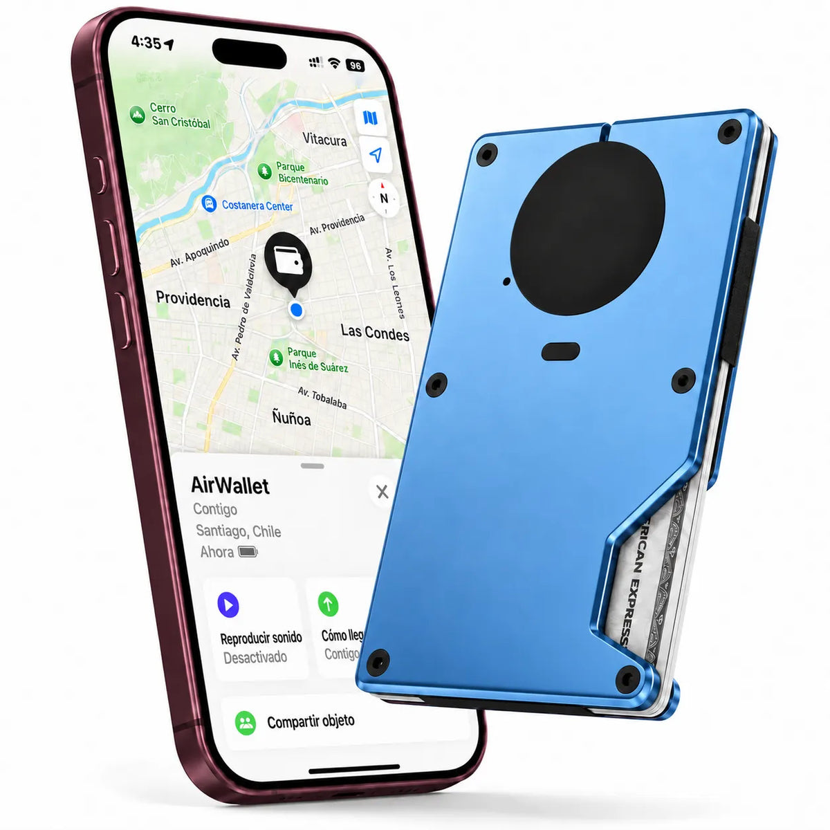 AirWallet — Billetera Inteligente con Apple Find My