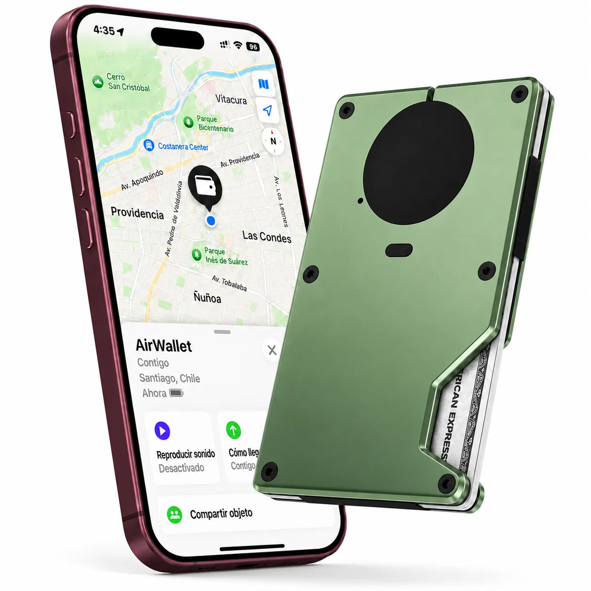 AirWallet — Billetera Inteligente con Apple Find My