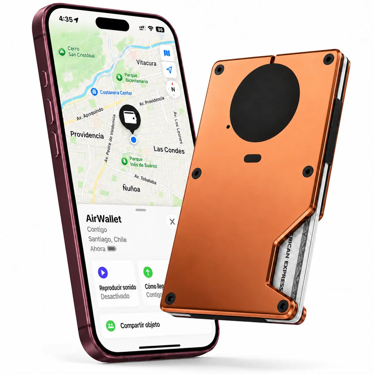 AirWallet — Billetera Inteligente con Apple Find My