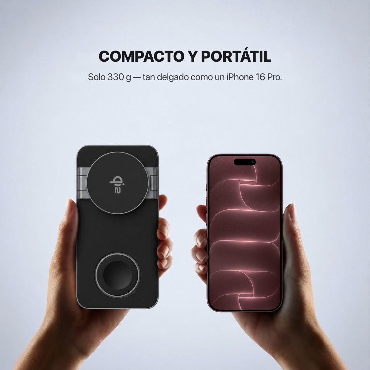 Compacto y portátil