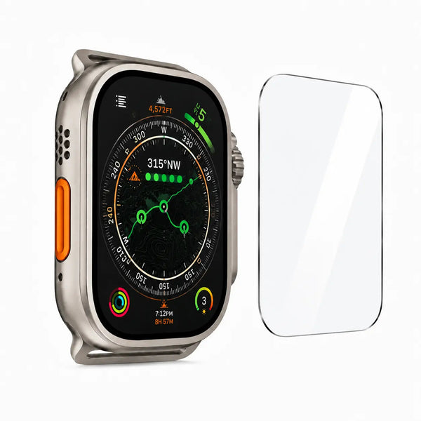 UltraGlass — Protector de Vidrio Apple Watch