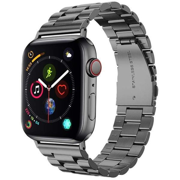 Exclusiva correa de acero inoxidable de lujo para Apple Watch