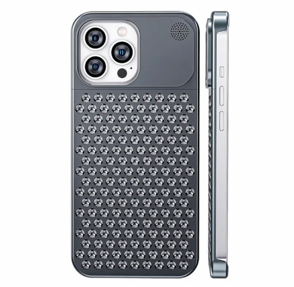 Carcasa Infinite™ Aluminum | Antishock y aromaterapia