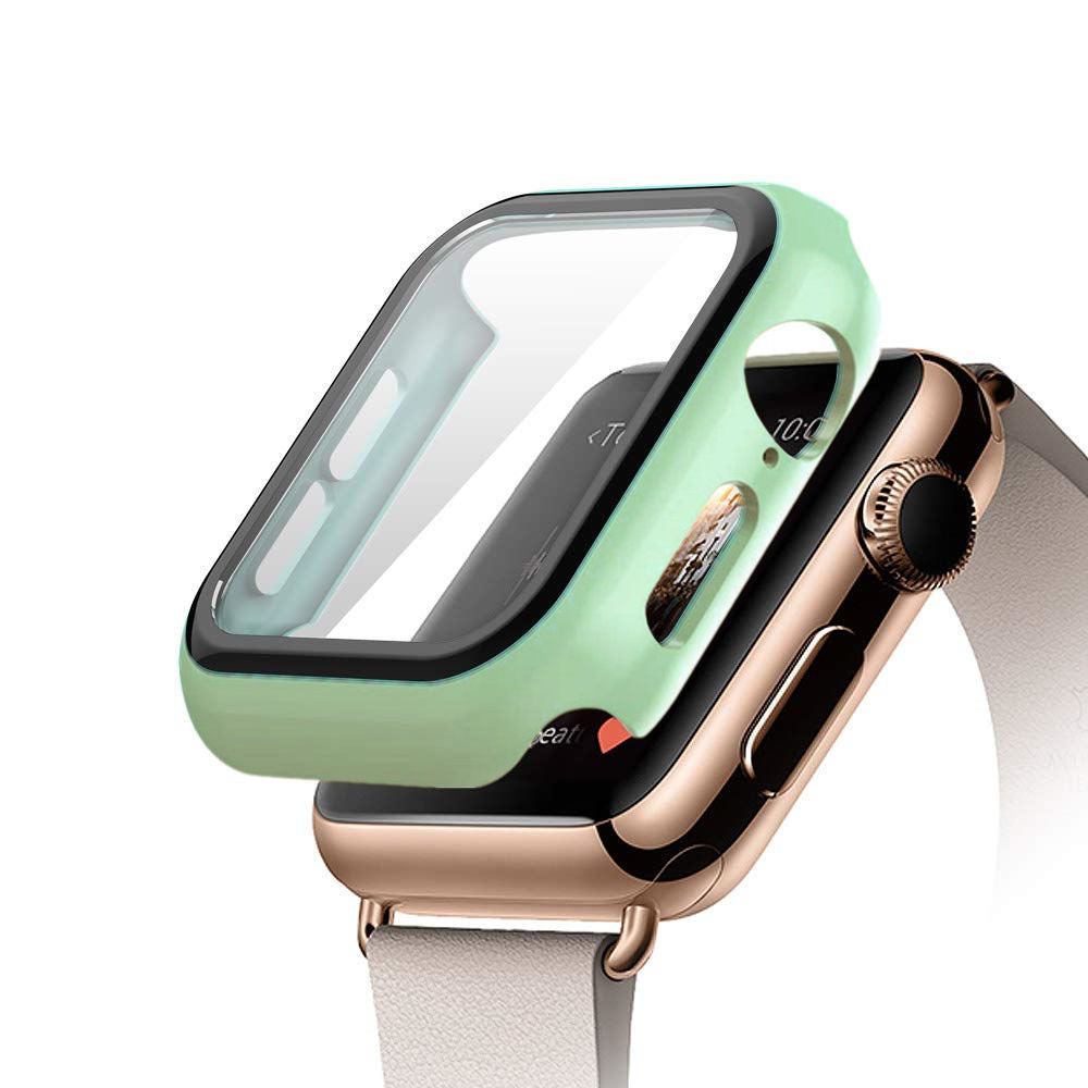 Protector de pantalla completo Apple Watch con vidrio templado - ENGLA Chile ® Mint / 38mm series 3 2 1