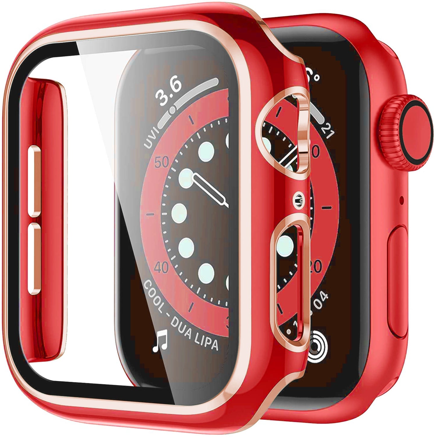 Diamond ™ - Protector + lámina Apple Watch - ENGLA Chile ® red rose / 38mm series 321