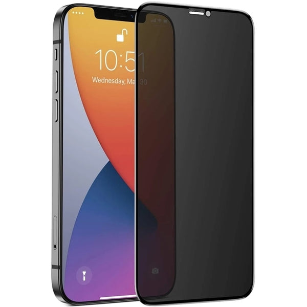 Lámina de vidrio anti miradas para iPhone