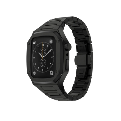 Royal ™ Metal series - Correa + protector para Apple Watch - ENGLA Chile ® Metal Black / Apple Watch 44mm