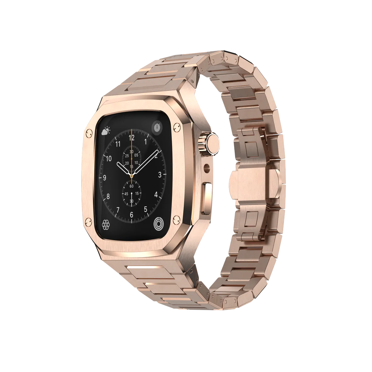 Royal ™ Metal series - Correa + protector para Apple Watch - ENGLA Chile ® Metal Vintage Gold / Apple Watch 44mm
