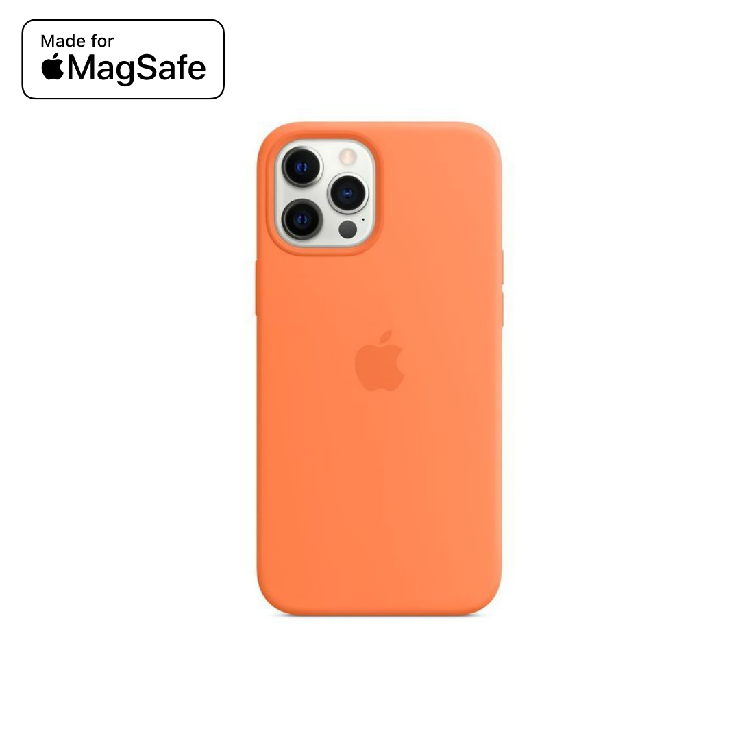 Funda de silicona MagSafe para iPhone 12 - 13 series - ENGLA Chile ® iPhone 12 Mini / Orange