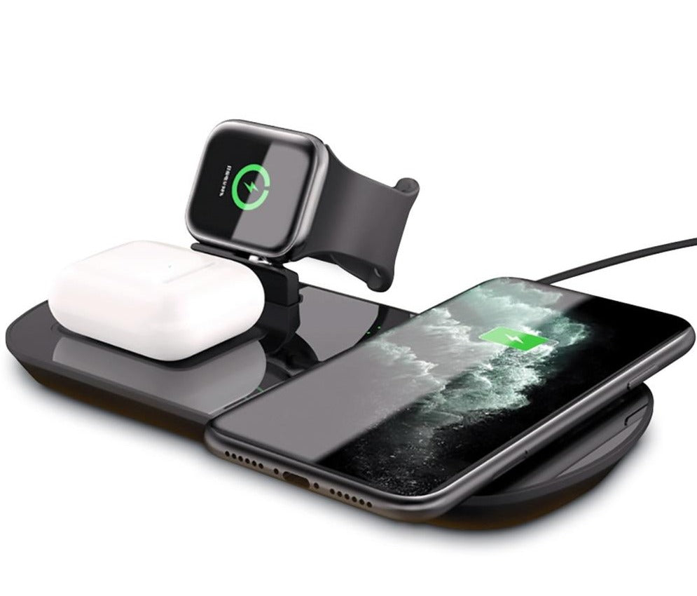 Dock de carga inalámbrico Dock™ 3 en 1 para iPhone y Samsung - ENGLA Chile ® Para Apple / No incluye