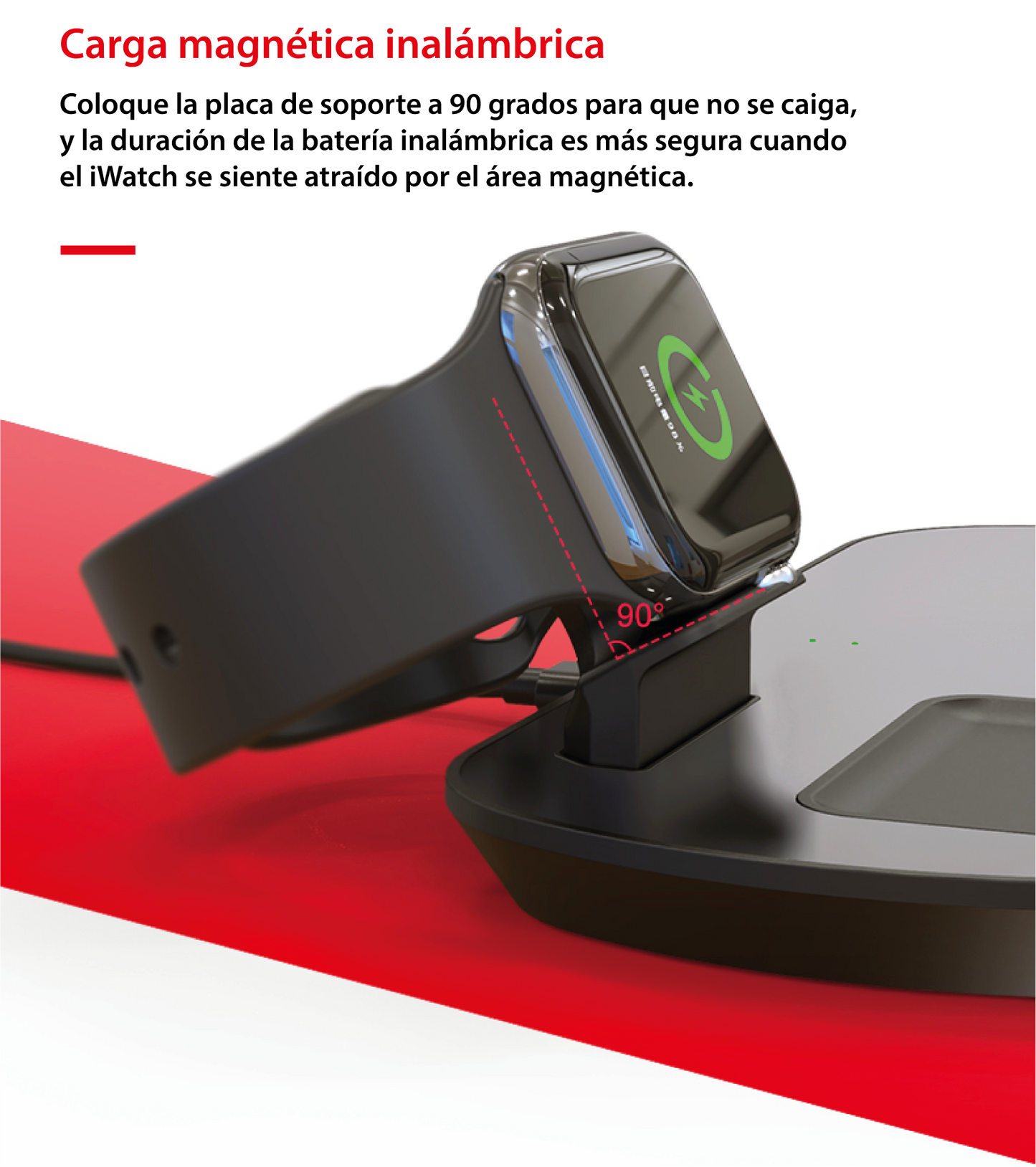 Dock de carga inalámbrico Dock™ 3 en 1 para iPhone y Samsung - ENGLA Chile ®