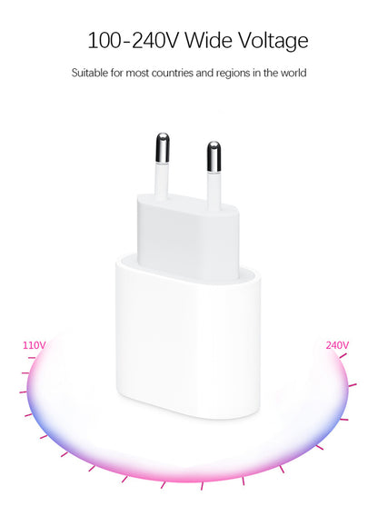 Adaptador de carga rápida PD 3.0 de 18W - ENGLA Chile ®