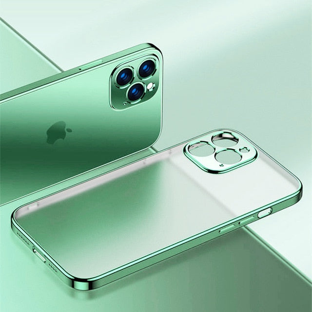 Funda Aurora™ matte series - ENGLA Chile ® iPhone 12 / Mint Green