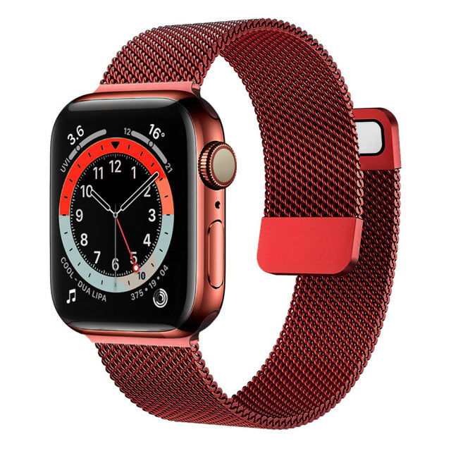 Razor ™ - Correa magnética para Apple Watch - ENGLA Chile ® red / 42mm-44 mm-45mm