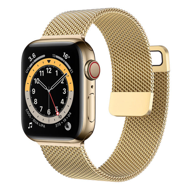 Razor ™ - Correa magnética para Apple Watch - ENGLA Chile ® gold / 42mm-44 mm-45mm