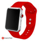 Correa de silicona suave para todos los modelos de Apple Watch 21 colores - ENGLA Chile ® Grand Red / 38MM SM