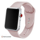 Correa de silicona suave para todos los modelos de Apple Watch 21 colores - ENGLA Chile ® Sand powder / 38MM SM