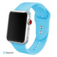 Correa de silicona suave para todos los modelos de Apple Watch 21 colores - ENGLA Chile ® Sapphire / 38MM SM