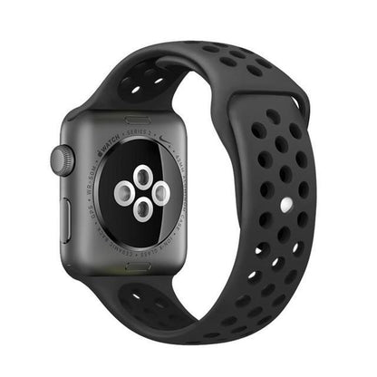 Correa deportiva Sport para Apple Watch 21 colores - ENGLA Chile ® coal black / 38MM or 40MM SM