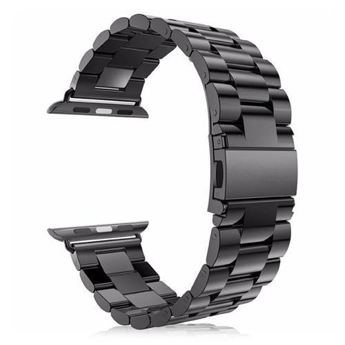 Exclusiva correa de acero inoxidable de lujo para Apple Watch - ENGLA Chile ® black / 38mm o 40mm
